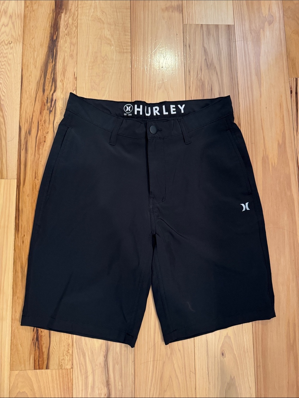 Hurley Men's Black Hybrid Performance Shorts